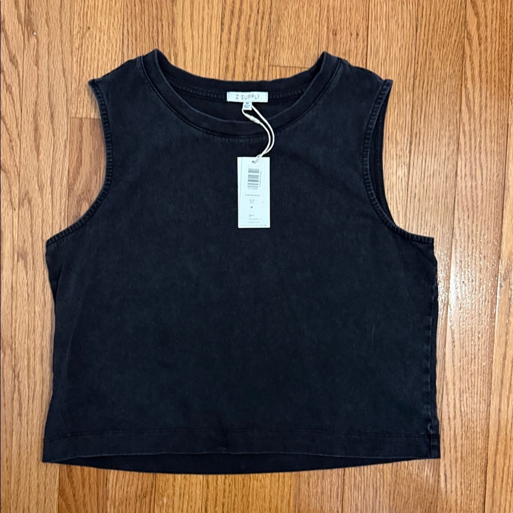 Distressed ZSUPPLY muscle tank